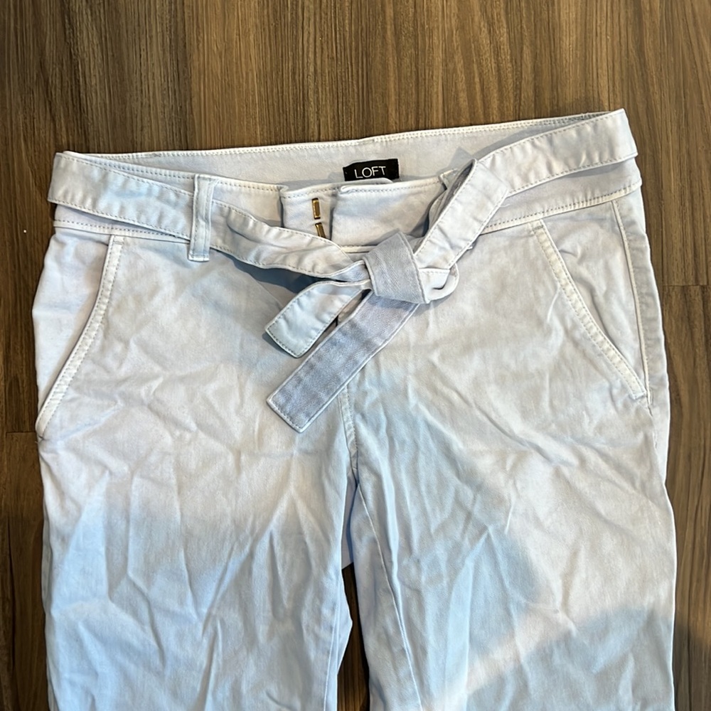 LOFT summer light blue pants